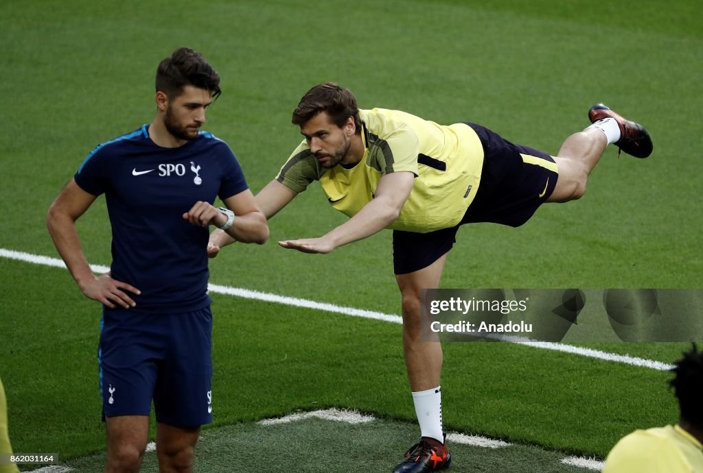 Ahead of UEFA Champions League match between Tottenham and Real Madrid