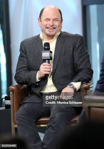 Actor Jason Alexander discusses "Hit The Road" at Build Studio on October 16, 2017 in New York City.