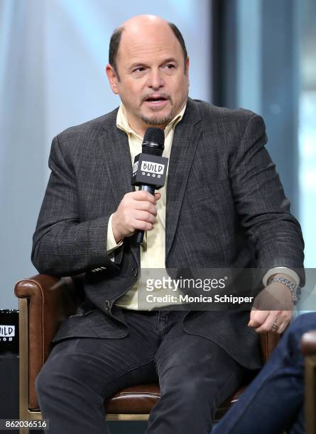 Actor Jason Alexander discusses "Hit The Road" at Build Studio on October 16, 2017 in New York City.