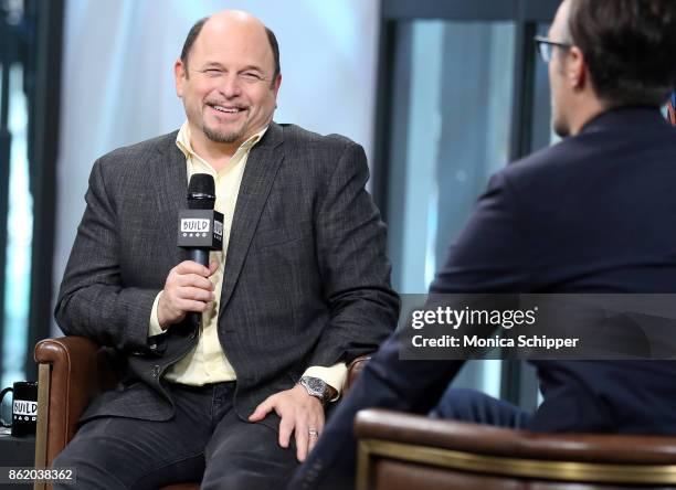 Actor Jason Alexander discusses "Hit The Road" at Build Studio on October 16, 2017 in New York City.