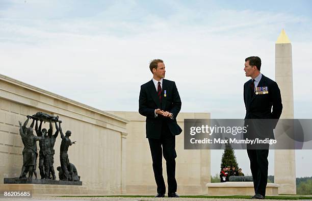 Prince William launches the NMA Future Foundations Appeal at National Memorial Arboretum on April 24, 2009 near Lichfield, England.