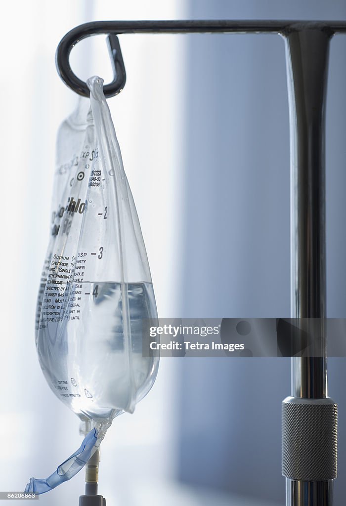 Close up of Intravenous drip