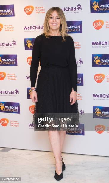 Helen Fospero attends the WellChild Awards at Royal Lancaster Hotel on October 16, 2017 in London, England.