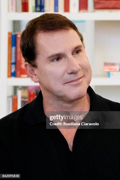 American romance novelist, screenwriter and producer Nicholas Sparks during a private interview with his fans for New Book 'Two By Two' on October...