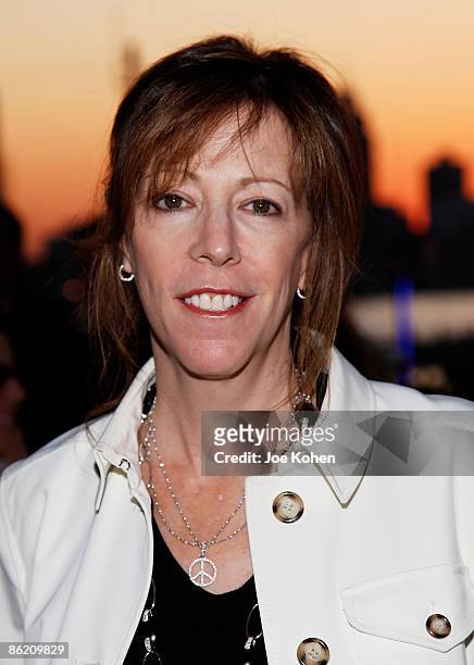 Tribeca Film Festival co-founder Jane Rosenthal attends the 8th Annual Tribeca Film Festival's Tribeca Drive-In presentations of "Butch Cassidy and...