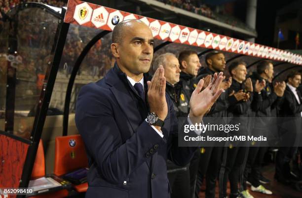 Brussels, Belgium / Fifa World Cup 2018 Qualifying match : Belgium v Cyprus / "nRoberto MARTINEZ"nEuropean Qualifiers / Qualifying Round Group H /...