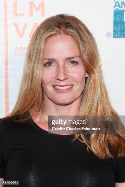 Actress Elisabeth Shue attends the 8th Annual Tribeca Film Festival "Don McKay" premiere at the BMCC/Tribeca Performing Arts Center on April 24, 2009...