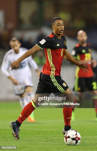 Brussels, Belgium / Fifa World Cup 2018 Qualifying match : Belgium v Cyprus / "nYouri TIELEMANS"nEuropean Qualifiers / Qualifying Round Group H /...