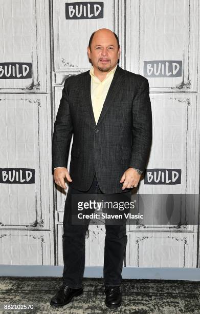 Actor Jason Alexander visits Build to discuss "Hit The Road" at Build Studio on October 16, 2017 in New York City.