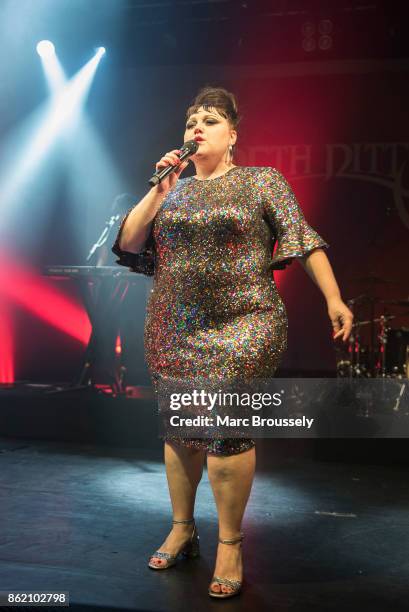 Beth Ditto performs at KOKO on October 16, 2017 in London, England.