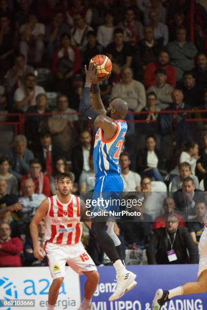 Charles Thomas PALLACANESTRO CANTU' in action during the Italy Lega Basket of Serie A, match between Openjobmetis Varese and Cantu, Italy on 16...