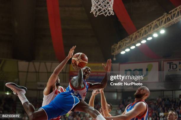 Randy Culpepper PALLACANESTRO CANTU' in action during the Italy Lega Basket of Serie A, match between Openjobmetis Varese and Cantu, Italy on 16...