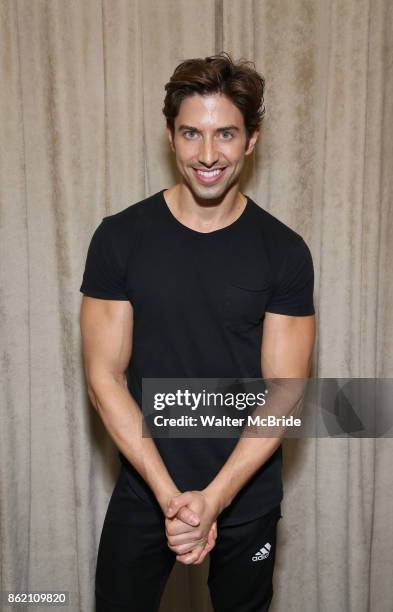 Nick Adams during the rehearsal for 'And The World Goes 'Round' during The Abingdon Theatre Company's 25th Anniversary Gala at the Pearl Studios on...