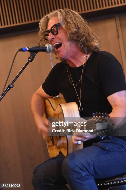 Ed Roland of Collective Soul performs onstage at the Corporate 360: Special Session for Corporate Buyers panel during the IEBA 2017 Conference on...
