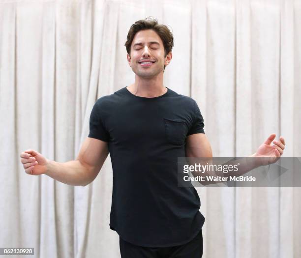 Nick Adams during the rehearsal for 'And The World Goes 'Round' The Abingdon Theatre Company's 25th Anniversary Gala at the Pearl Studios on October...