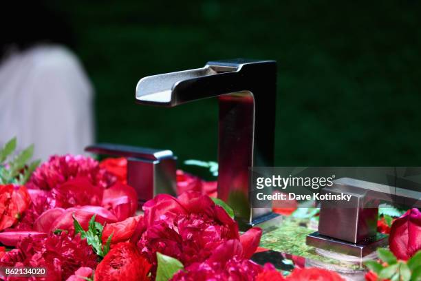 Delta faucets on display at the Design Forward with Delta Faucet at Cooper Hewitt, Smithsonian Design Museum on October 16, 2017 in New York City.
