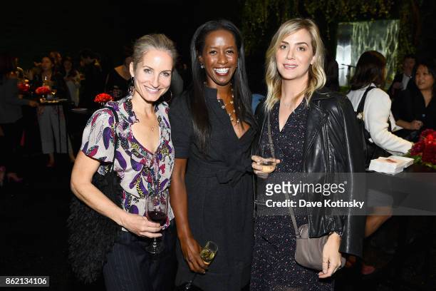 Colette Sheton and Amber Lewis attend the Design Forward with Delta Faucet at Cooper Hewitt, Smithsonian Design Museum on October 16, 2017 in New...