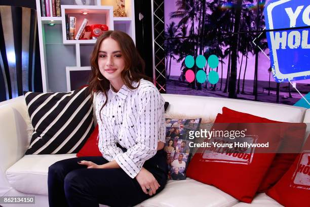 October 16: Grace Van Patten visits the Young Hollywood Studio on October 16, 2017 in Los Angeles, California.