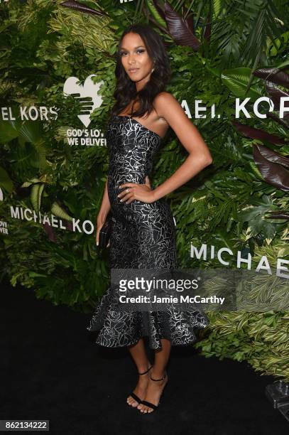 Lais Ribeiro attends the 11th Annual Golden Heart Awards benefiting God's Love We Deliver on October 16, 2017 in New York City.