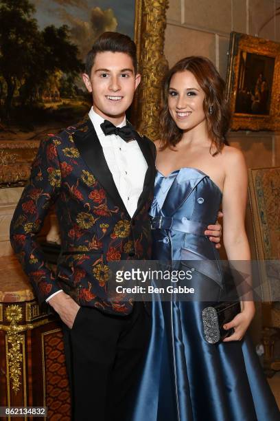Larry Milstein and Toby Milstein attend the Frick Collection Autumn Dinner at The Frick Collection on October 16, 2017 in New York City.
