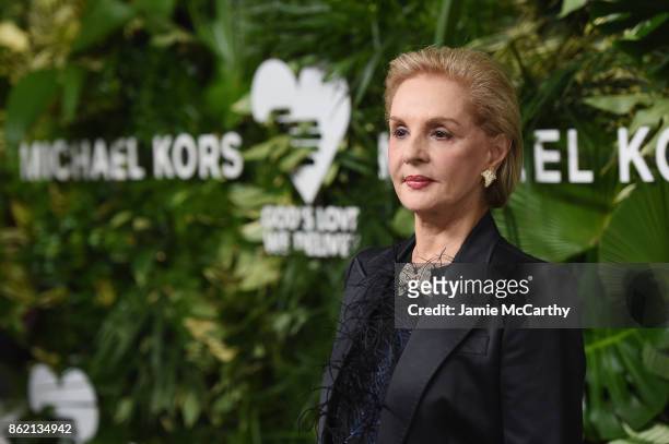 Carolina Herrera attends the 11th Annual Golden Heart Awards benefiting God's Love We Deliver on October 16, 2017 in New York City.