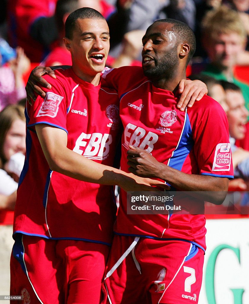 Aldershot Town v Chester City