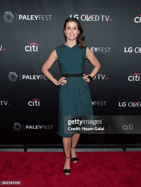 Bridget Moynahan attends the "Blue Bloods" screening during PaleyFest NY 2017 at The Paley Center for Media on October 16, 2017 in New York City.