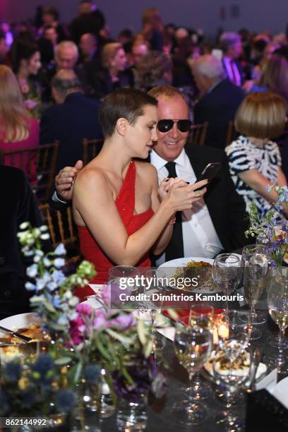 Kate Hudson and Michael Kors attend the 11th Annual Golden Heart Awards benefiting God's Love We Deliver on October 16, 2017 in New York City.