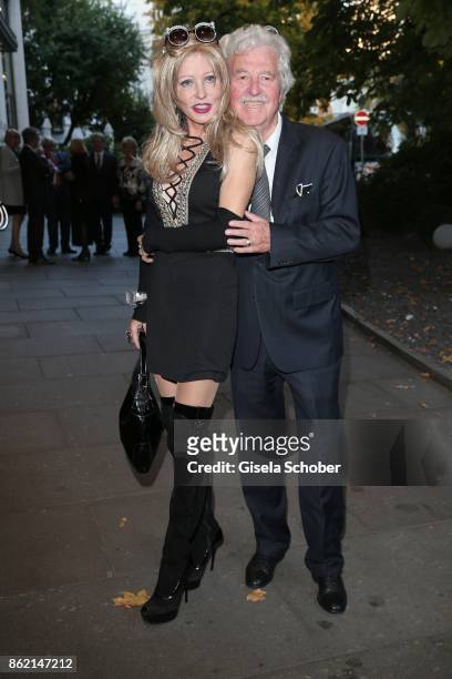 Gisela Muth and her husband Hans-Georg Muth during the 2oth "Busche Gala" at The Charles Hotel on October 16, 2017 in Munich, Germany.