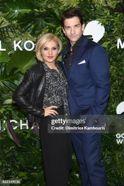 Orfeh and Andy Karl attend the 11th Annual Golden Heart Awards benefiting God's Love We Deliver on October 16, 2017 in New York City.