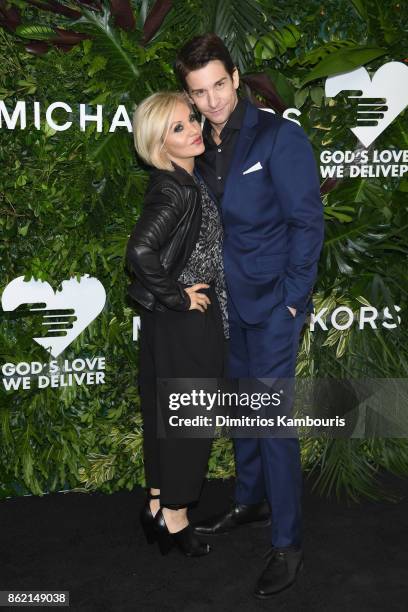 Orfeh and Andy Karl attend the 11th Annual Golden Heart Awards benefiting God's Love We Deliver on October 16, 2017 in New York City.