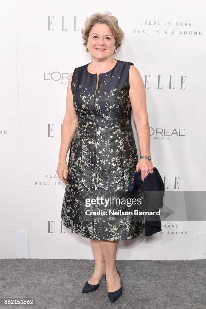Bonnie Arnold attends ELLE's 24th Annual Women in Hollywood Celebration presented by L'Oreal Paris, Real Is Rare, Real Is A Diamond and CALVIN KLEIN...