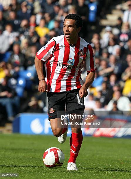 Kieran Richardson of Sunderland during the Barclays Premier League match between West Bromwich Albion and Sunderland at the Hawthorns on April 25,...
