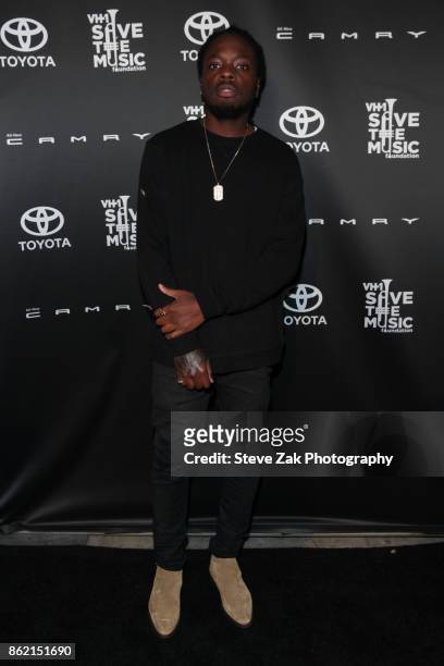 Oswin Benjamin attends VH1 Save The Music 20th Anniversary Gala at SIR Stage37 on October 16, 2017 in New York City.