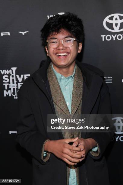 Jazz pianist Joey Alexander attends VH1 Save The Music 20th Anniversary Gala at SIR Stage37 on October 16, 2017 in New York City.