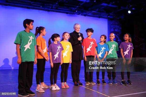Glenn Close attends the National Dance Institute Special Benefit Performance at National Dance Institute Center for Learning & the Arts on October...