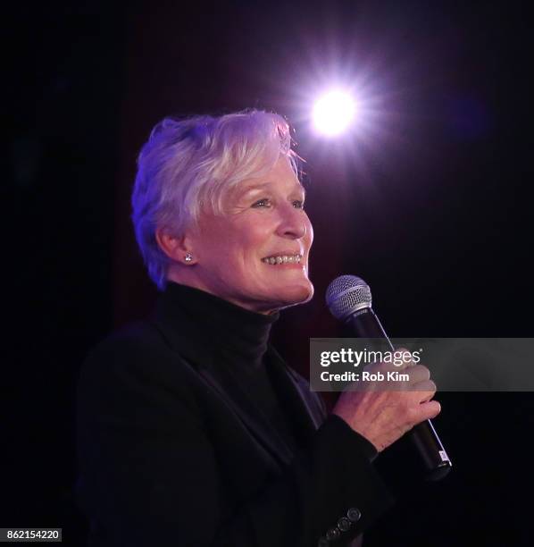 Glenn Close attends the National Dance Institute Special Benefit Performance at National Dance Institute Center for Learning & the Arts on October...