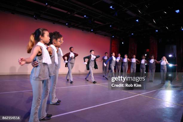 The NDI Celebration Team performs at the National Dance Institute Special Benefit Performance at National Dance Institute Center for Learning & the...