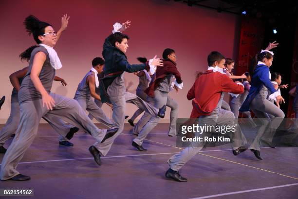 The NDI Celebration Team performs at the National Dance Institute Special Benefit Performance at National Dance Institute Center for Learning & the...