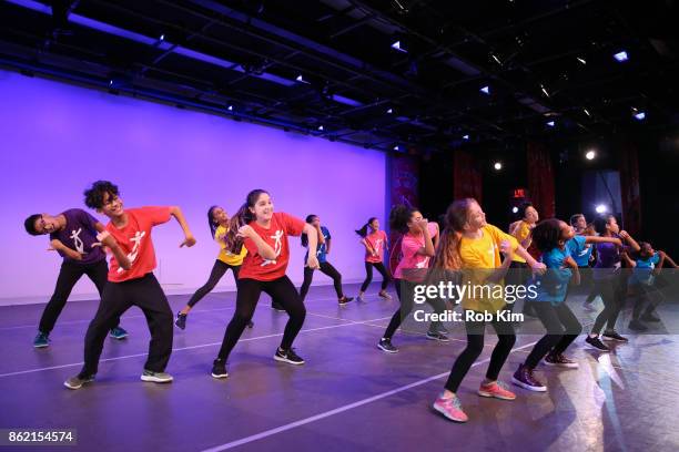 The NDI Celebration Team performs at the National Dance Institute Special Benefit Performance at National Dance Institute Center for Learning & the...