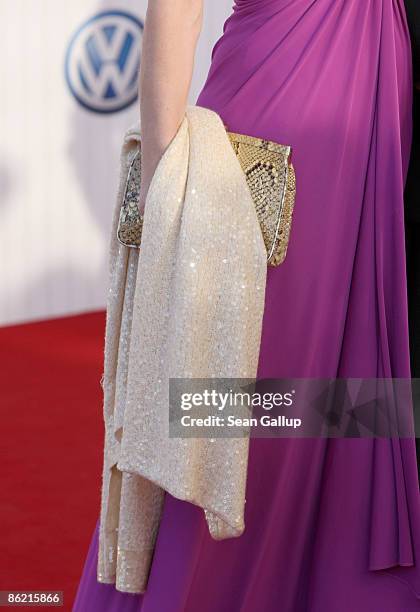 Katja Eichinger attends the German Film Award 2009 at the Palais am Funkturm on April 24, 2009 in Berlin, Germany.