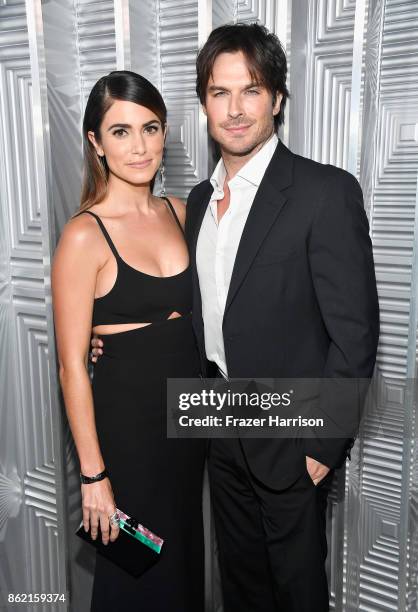 Nikki Reed and Ian Somerhalder attend ELLE's 24th Annual Women in Hollywood Celebration presented by L'Oreal Paris, Real Is Rare, Real Is A Diamond...