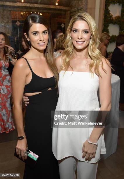 Nikki Reed and Ashley Greene attend ELLE's 24th Annual Women in Hollywood Celebration presented by L'Oreal Paris, Real Is Rare, Real Is A Diamond and...