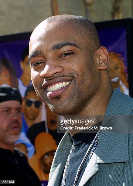 Toronto Raptors guard Vince Carter attends the 2nd Annual BET Awards on June 25, 2002 at the Kodak Theater in Hollywood, CA.