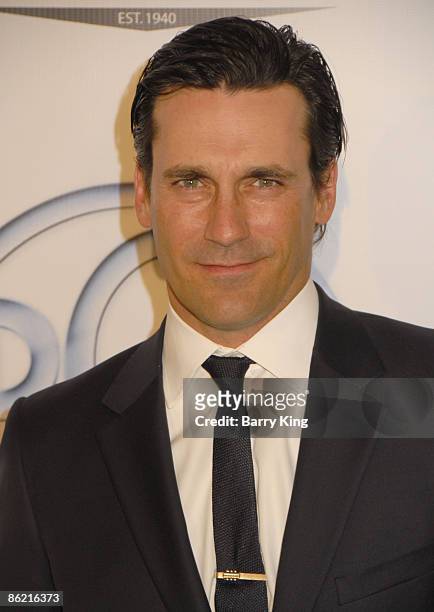 Actor Jon Hamm attends the 20th Anual Producers Guild Awards held at The Hollywood Palladium on January 24, 2009 in Hollywood, California.