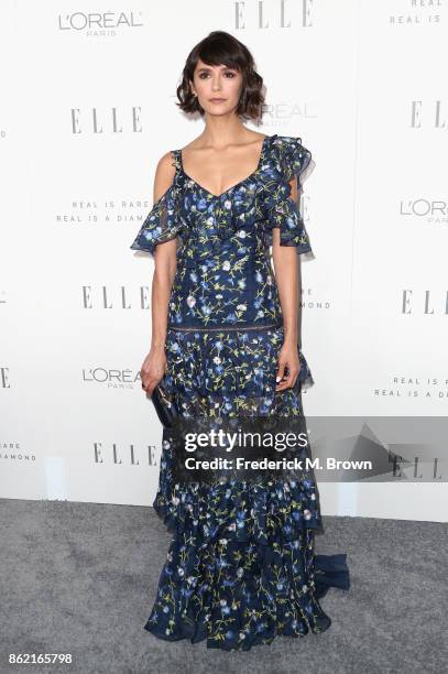 Nina Dobrev attends ELLE's 24th Annual Women in Hollywood Celebration at Four Seasons Hotel Los Angeles at Beverly Hills on October 16, 2017 in Los...