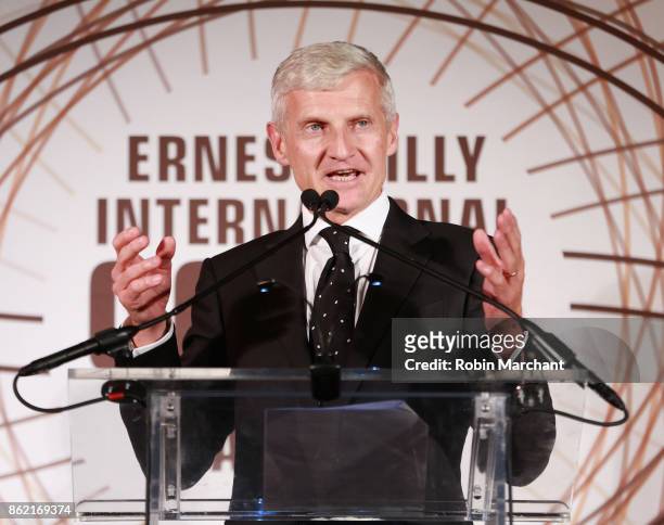 Andrea Illy, Chairman of illycaff at the Ernesto Illy International Coffee Award gala at the New York Public Library on Monday, October 16, 2017 the...