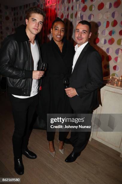 River Viiperi, Naeemah Leonard and Baptiste Loiseau Attend Remy Martin Presents Carte Blanche Merpins With Cellar Master Baptiste Loiseau And Super...