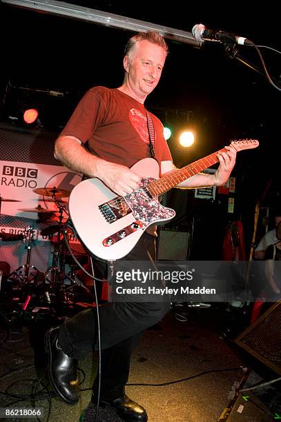 Billy Bragg performs at The Dublin Castle at The Camden Crawl on April 25, 2009 in London, England.