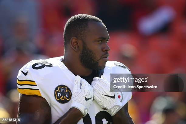 Pittsburgh Steelers inside linebacker Vince Williams before a week 6 NFL game between the Pittsburgh Steelers and Kansas City Chiefs on October 15,...
